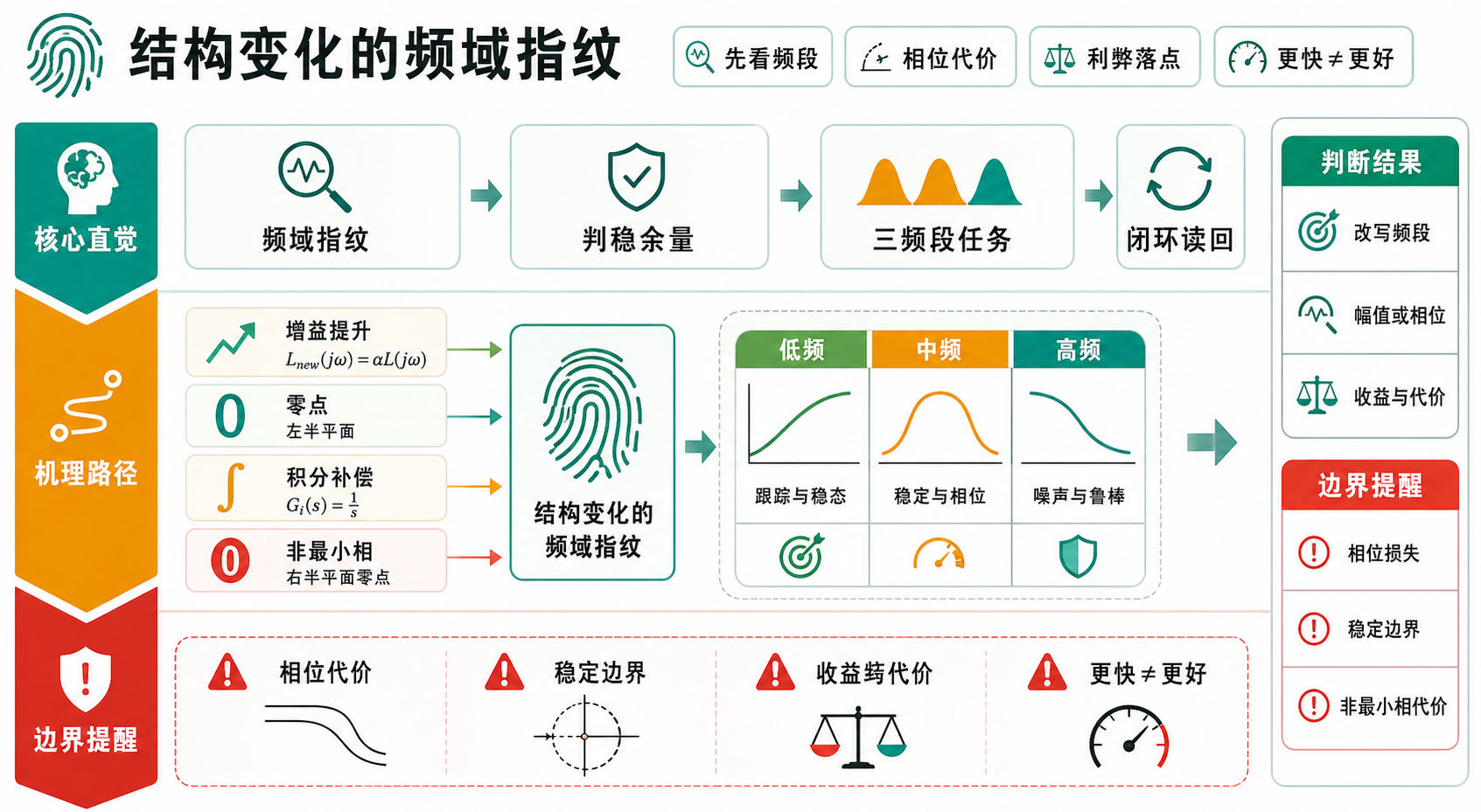结构变化的频域指纹 信息图